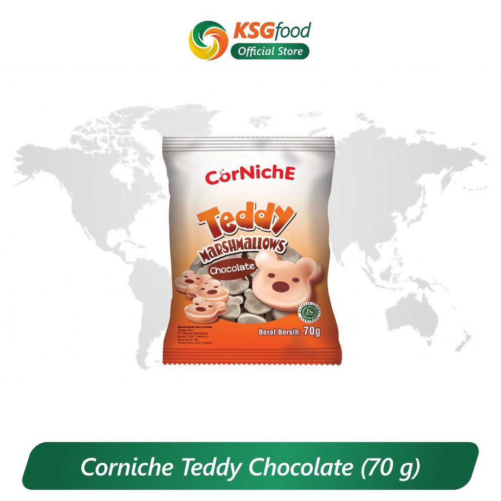 

CORNICHE TEDDY CHOCOLATE MARSHMALLOW