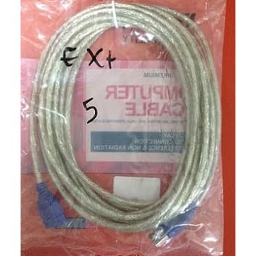 Kabel USB Ext 5 Meter Usb Cable 2.0 AM To AF 5M Netline