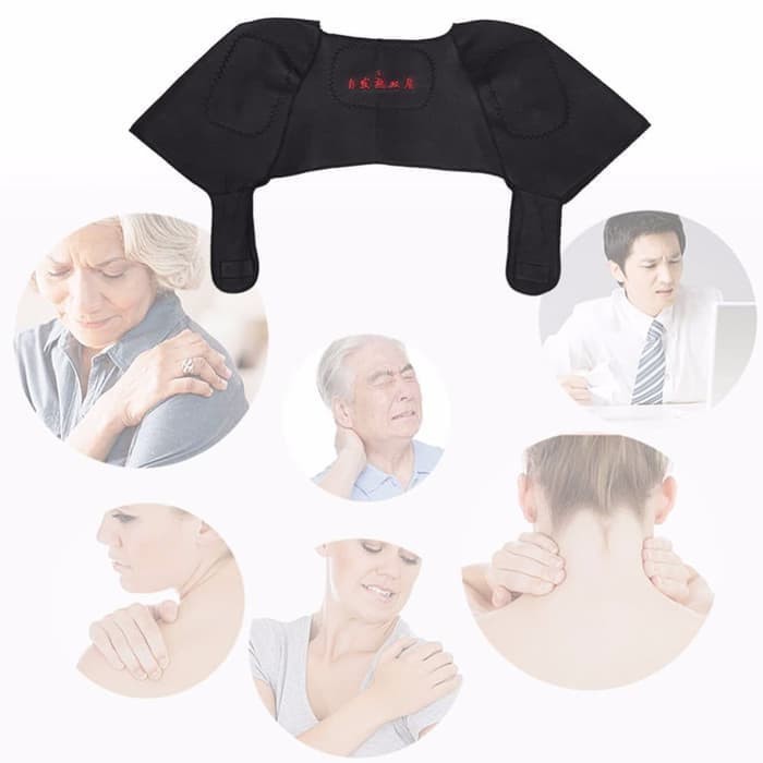 Sabuk Bahu Magnetik Batu Turmalin shoulder ache pain solution