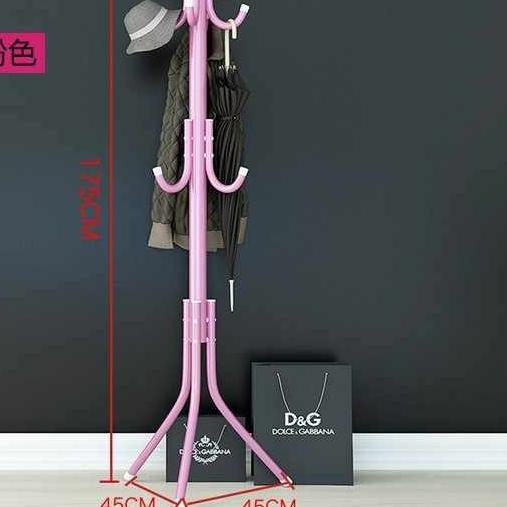 ♖ Stand Hanger Gantungan Baju Coatrack Gantungan Tas Dan Topi Tas Gantungan Aesthetic Stand Hanger/G