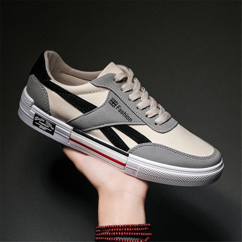 Sepatu Sneakers Remaja Pria Import  Sneaker WARM ZONE CAD-553 Spatu Swpatu Kets Snakers Snikers Cowok Cowok Dewasa Polos...-4