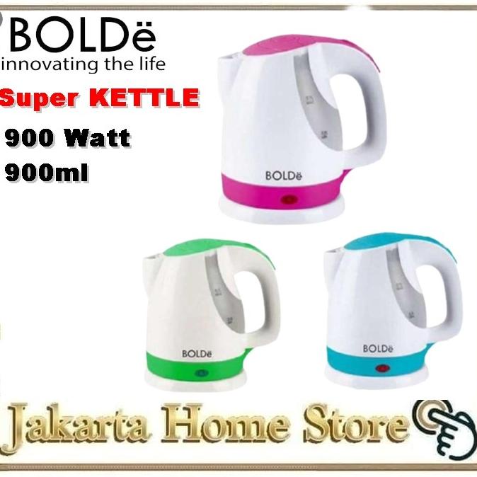 SUPER KETTLE BOLDe - ORIGINAL - TEKO LISTRIK - PEMANAS AIR