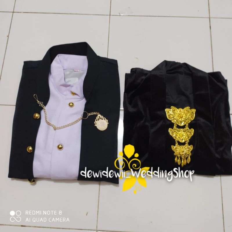 Set Baju Prewed / Baju Couple Adat Jawa - Motif Hewes Semen Romo