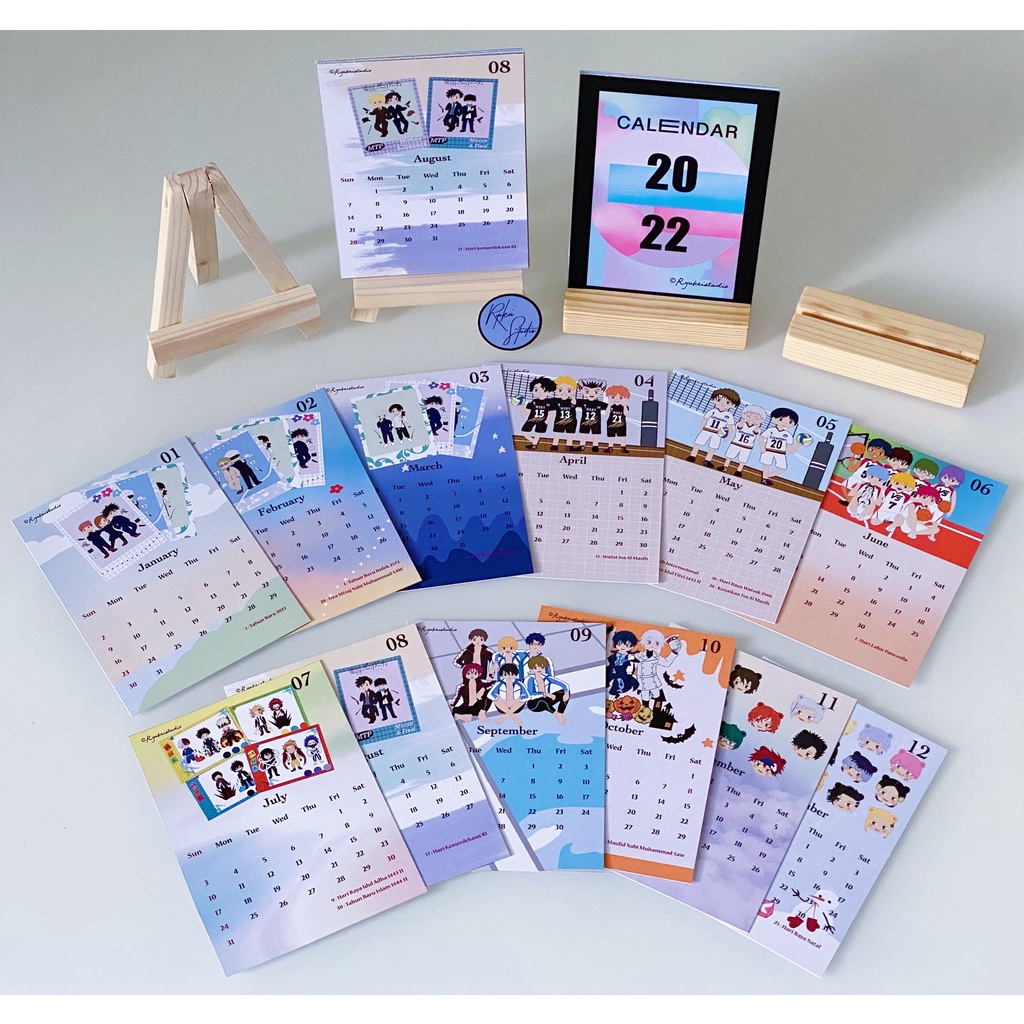 Calendar 2022 Anime