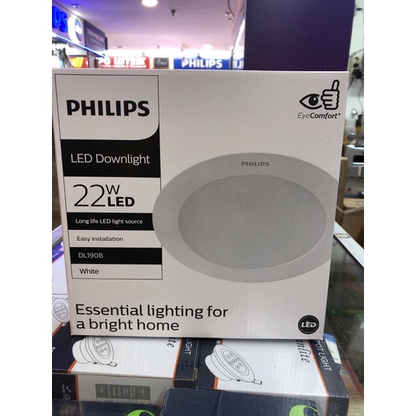 philips lampu led philips Eridani 22watt putih / 23watt natural - lampu panel Dl190ba
