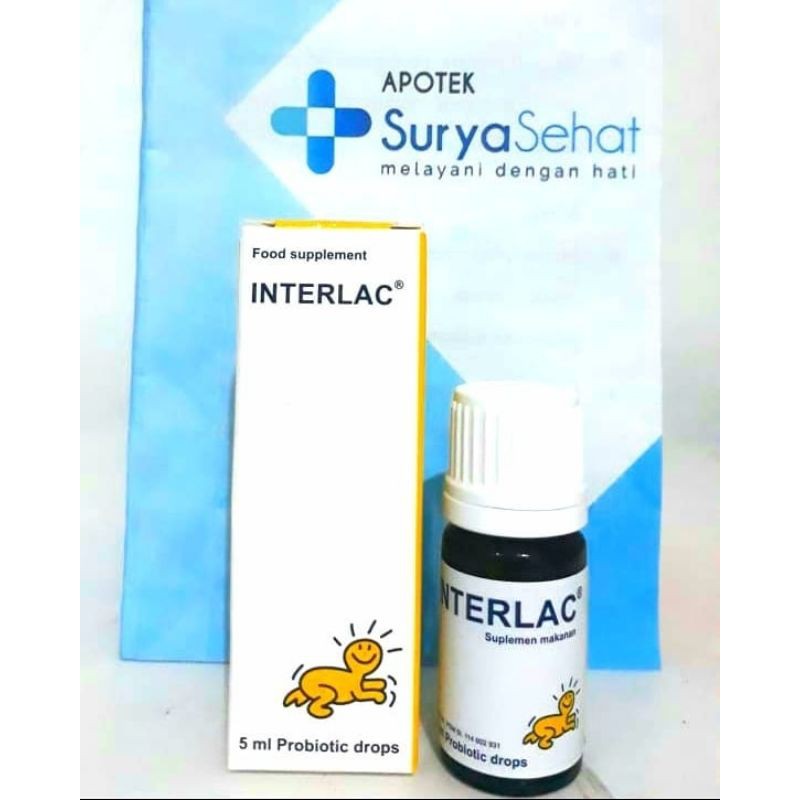 Interlac Drops 5ml - Interlac Probiotic Oral 5ml