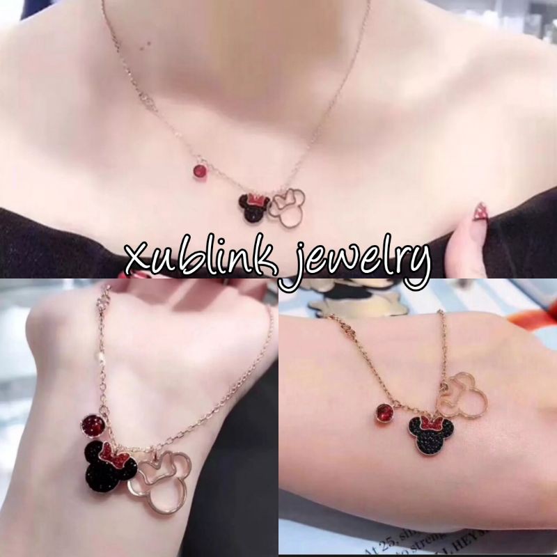 KALUNG TITANIUM WANITA MODEL UNIK DAN CANTIK KALUNG WANITA TITANIUM ANTI KARAT