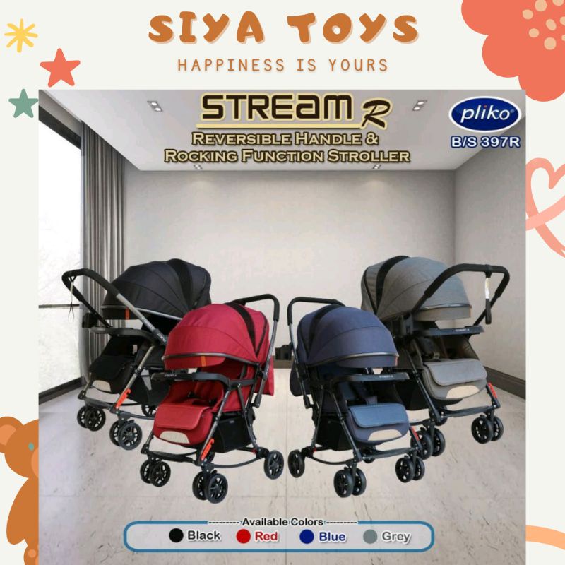 SIYA✨ STROLLER BAYI PLIKO STREAM R 397R STREAM 387 BABYBLISS 898S-1 BABY BLISS 898 STROLLER BABY KERETA DORONG BAYI DAN ANAK