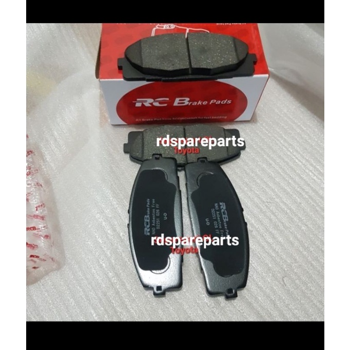 Brakpade depan Kampas rem Depan Toyota Hiace Comuter 2016 2019 RCB