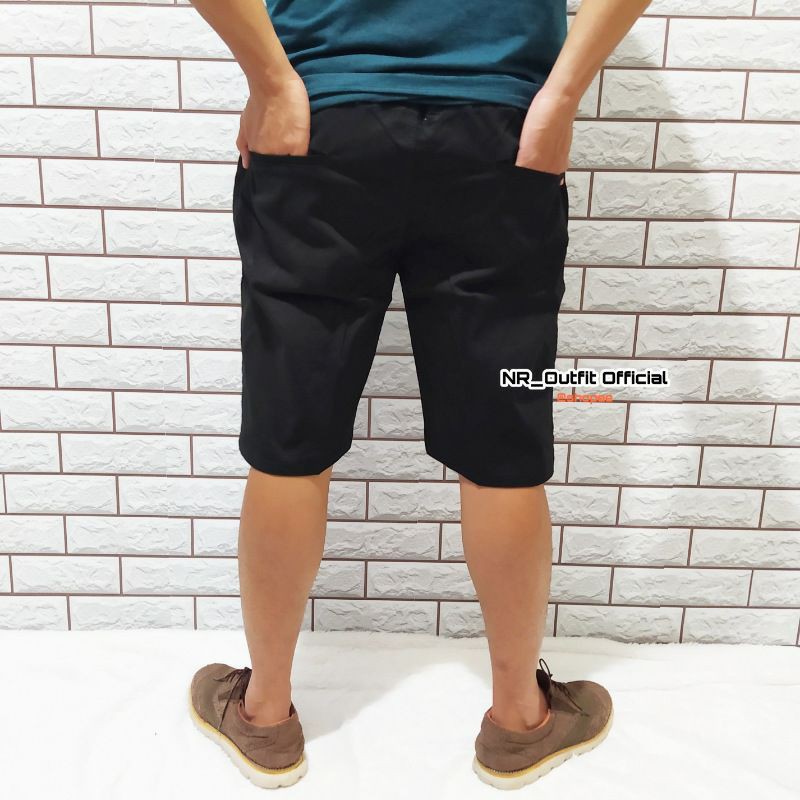 Celana Cinos Pendek Rip Pria Pinggang Karet Chino Top Surfing Cowok NR_Outfit Official COD