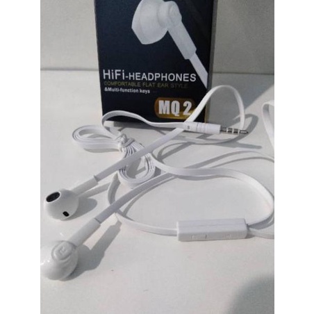 Headset MQ2 Mega Bass For Android And iOs  / Earphone/Headset MQ2 Q20A
