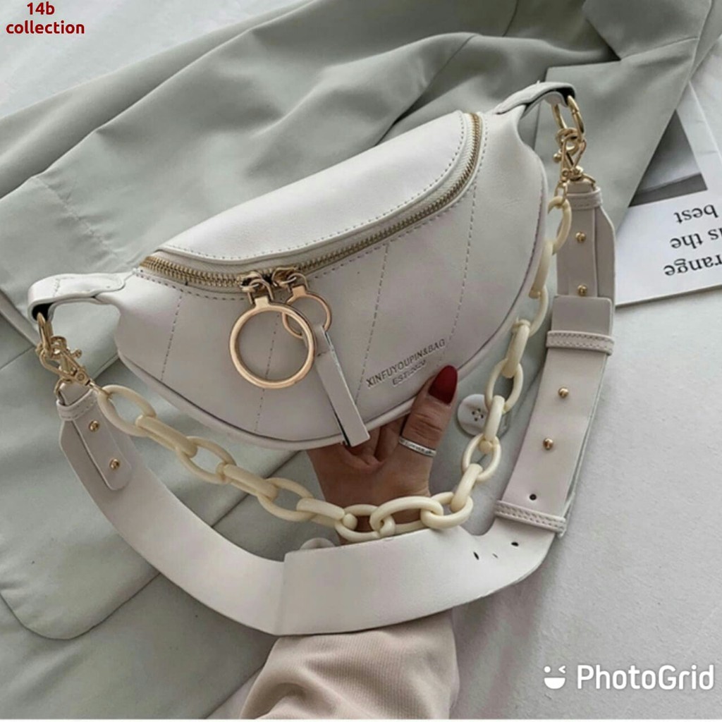 tas selempang tas semi kulit wanita model 2022 terbaru andini