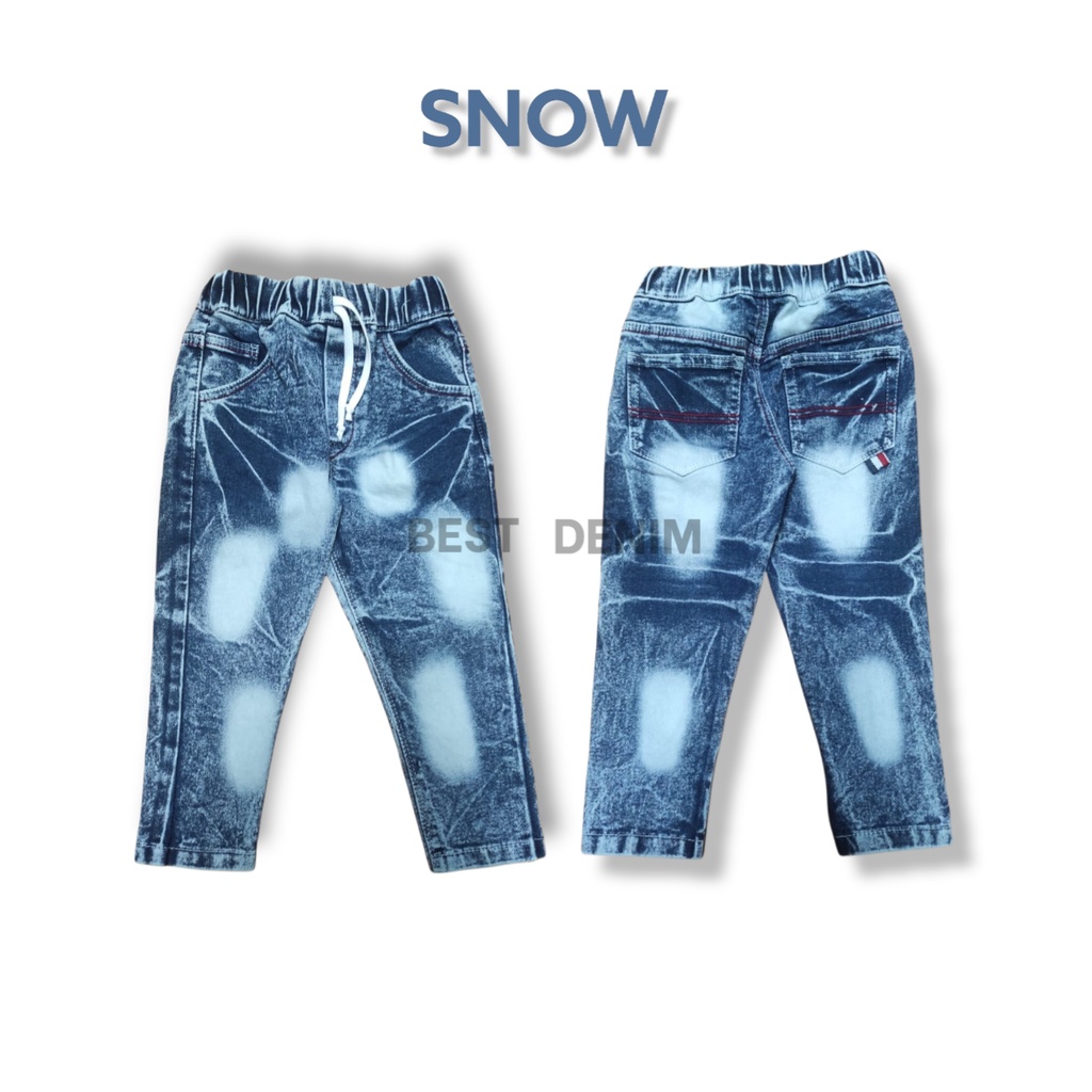 Celana jeans anak laki laki usia1-7 unisex terbaru terlaris