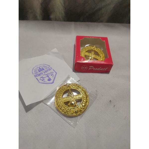 tatop pembina /emblim pembina Pramuka putra