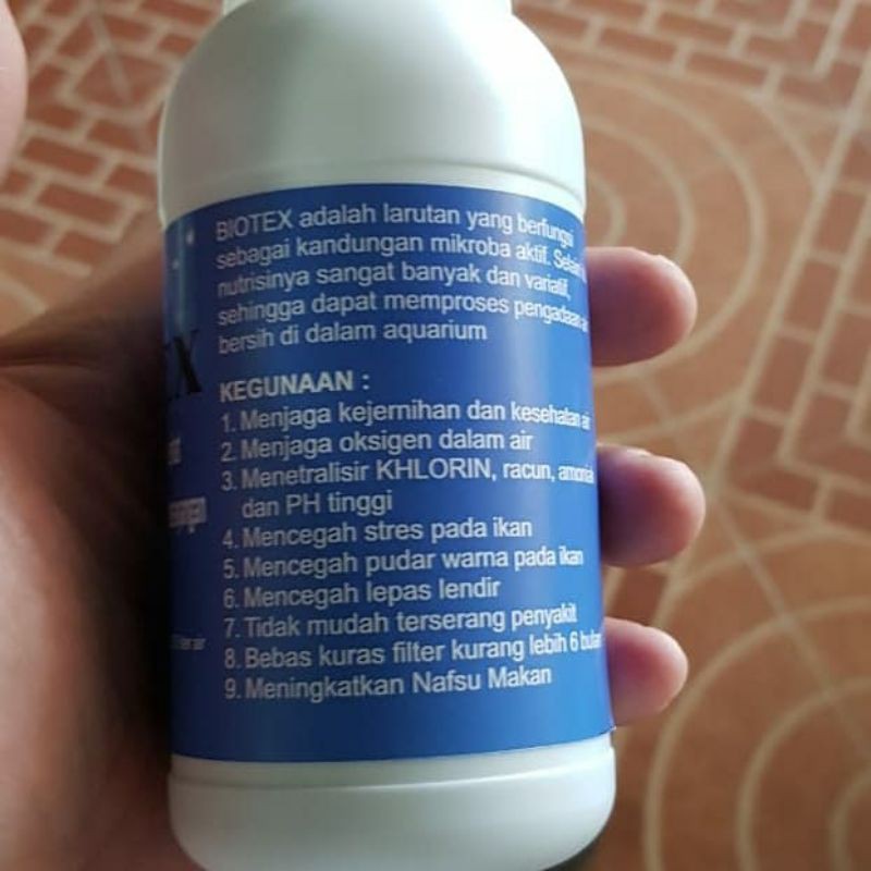 Biotex Premium Prebiotic, Anti Stress, Perawatan Kolam Aquarium