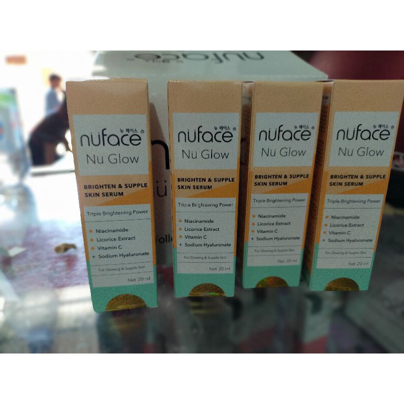 Nu Face Nu Glow Brighten skin Serum