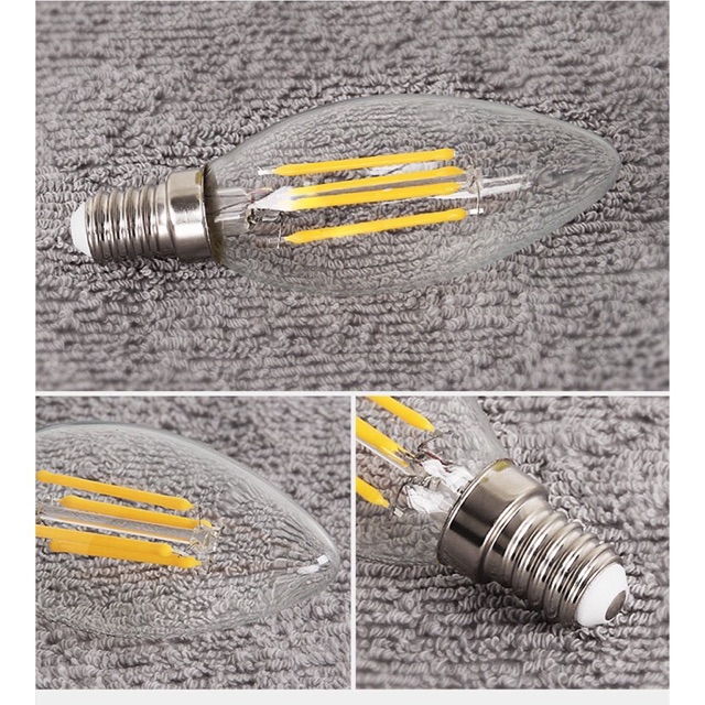 Candel Filamen Led E14/E27 Candel led filamen c35 e14/E27 2watt - 4watt white dan warm white putih