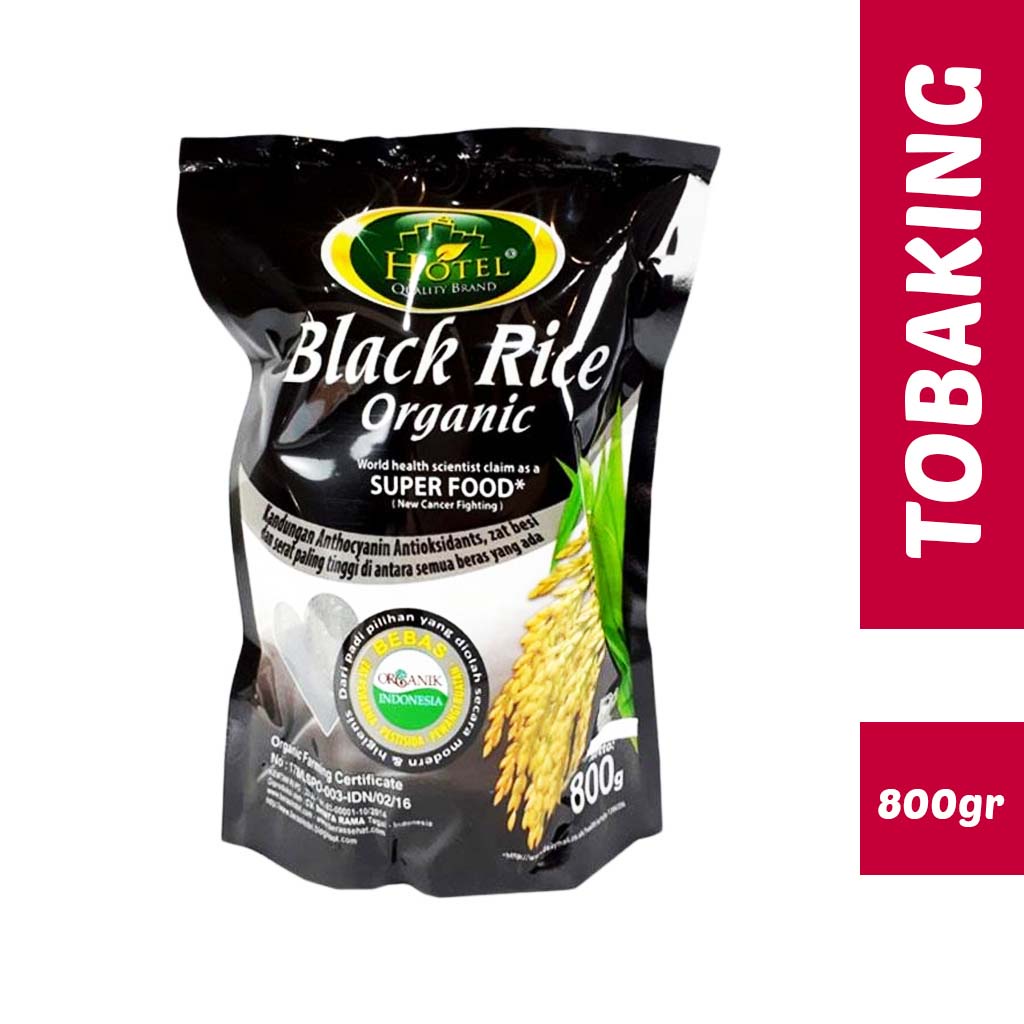 

Beras HOTEL Hitam Organik 800gram Black Rice Organic