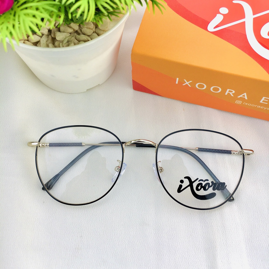 [Best Seller Paket Photocromic] Kacamata Ixoora Ivony