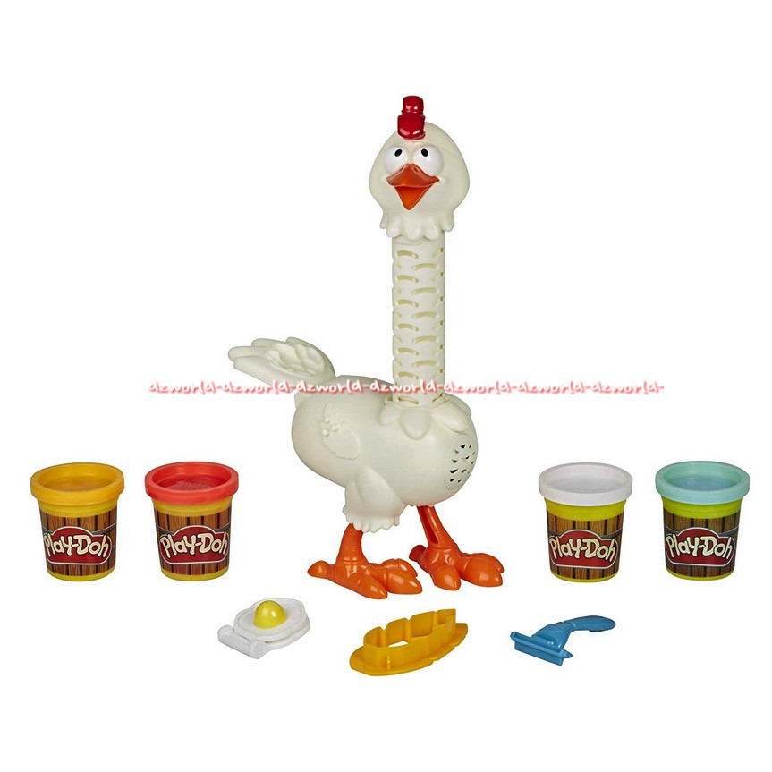 Play-Doh Animal Crew Mainan Lilin Playdoh Ayam Bertelur Menetas