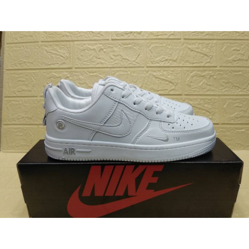 Sepatu Nike Air Force 1 Size 36 - 40 White Premium Quality