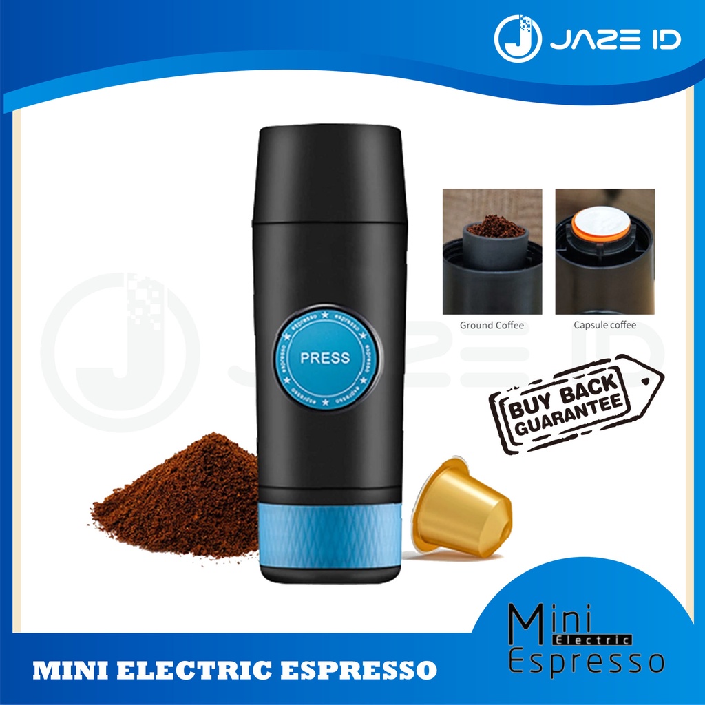 Espresso Maker Electric Mesin Espresso Elektrik Mini Portable Kopi Coffee