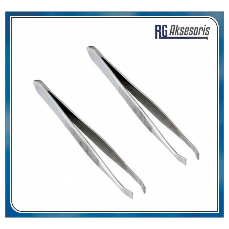 PINSET STEINLESS / PENJEPIT / PENCABUT BULU / RAMBUT / ALIS