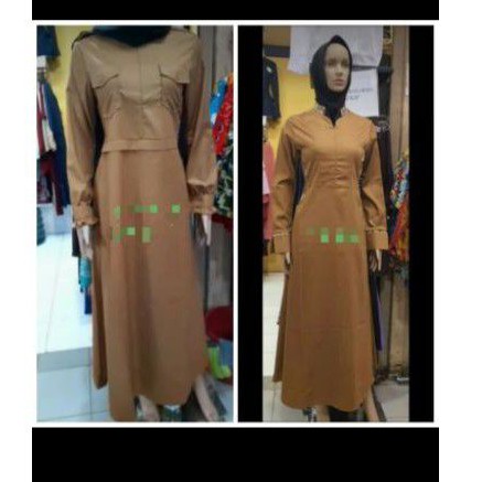 setelan gamis wanita Pemda PNS PDH guru pegawai kantor