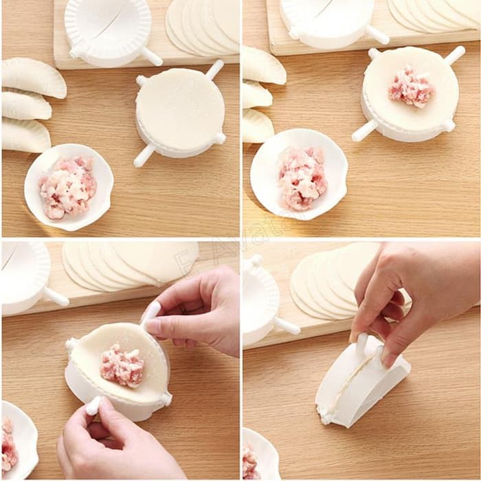 Cetakan Dumpling Pastel Mold alat Bantu membuat Gyoza Pangsit Maker Masak Dapur Cook Dimsum