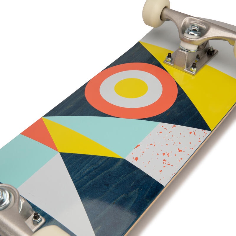 OXELO Skateboard Anak 7-12 Tahun Fullset 7,5&quot; CP500 Mid