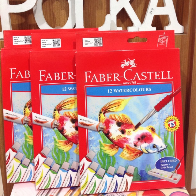 

Cat Air Faber Castell 12 Warna