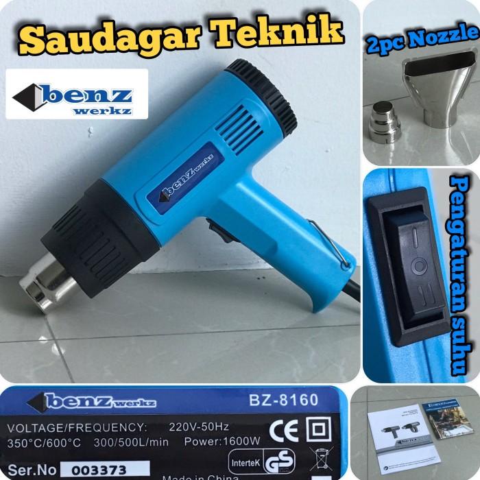 Benz Mesin Hot Gun Heat Gun Mesin Pemanas Blower Benz Werkz