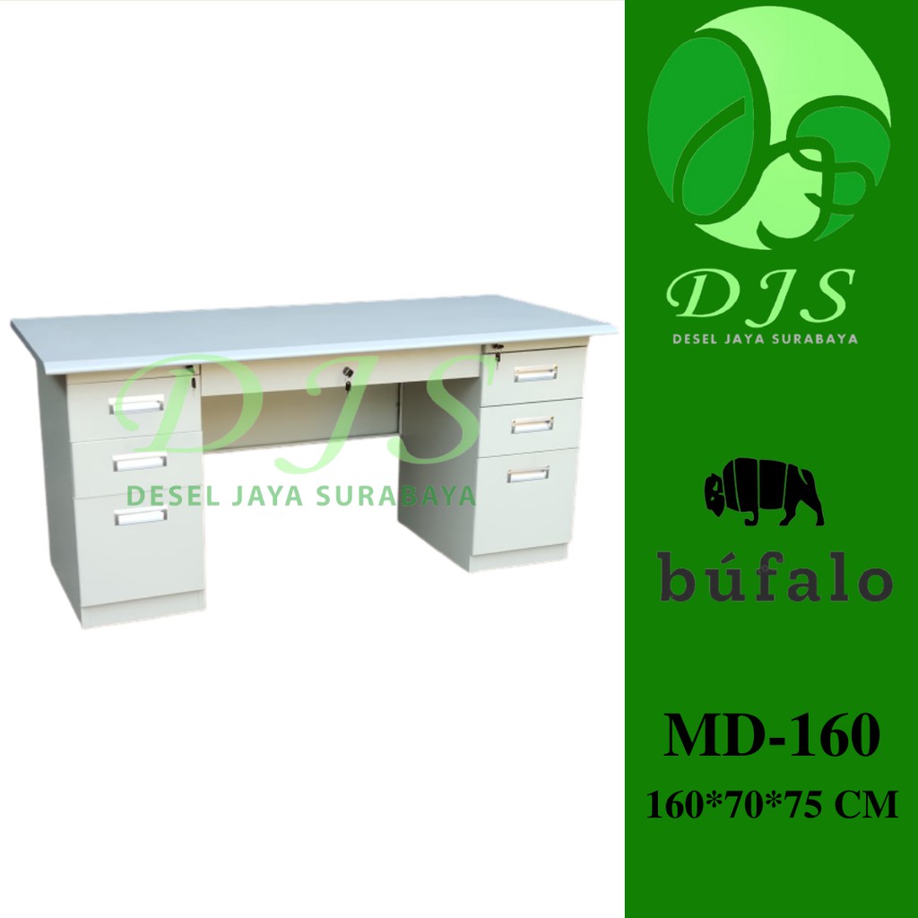 Meja Kerja AA-MD160 - Meja Kantor - Meja Staff - Meja kantor besi - Meja Besi - Meja Kerja besi