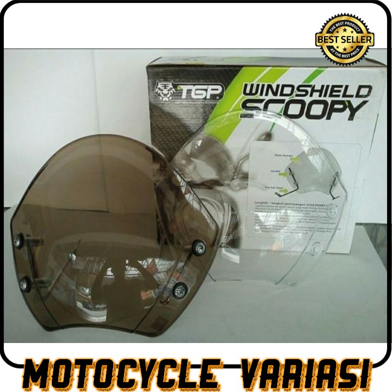 Visor windshield honda scoopy  genio TGP [COD]