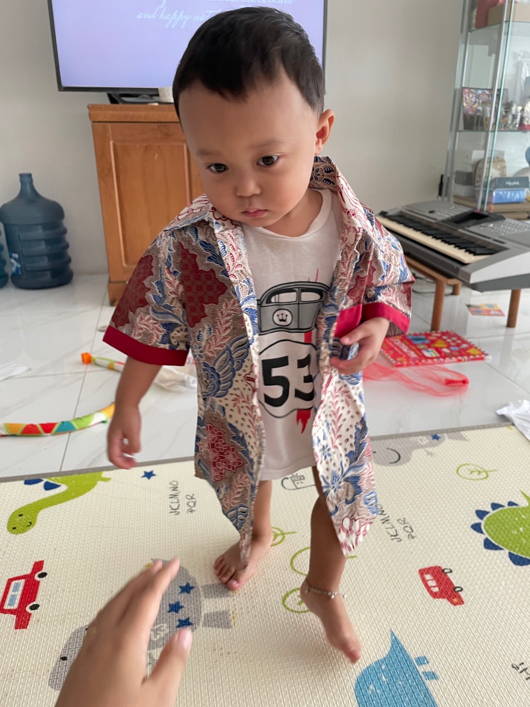 Kemeja Batik Anak Aksa Batik Mahatma Claressa