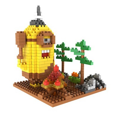 Minion Purba - Gem Bricks G807-2 - Nano Block Mini Lego