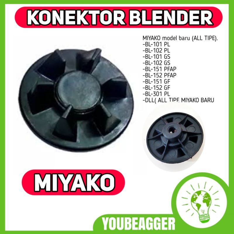 Konektor gigi blender Miyako all type