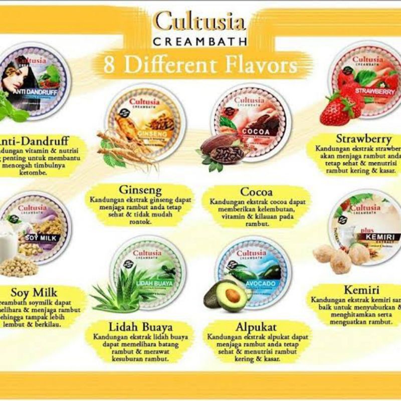 CULTUSIA Krim Creambath 1000ML