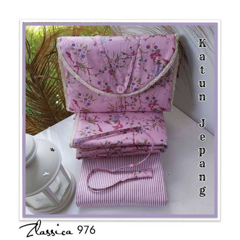 NEWMukena Daily bahan katun jepang asli nyaman dipakai sholat