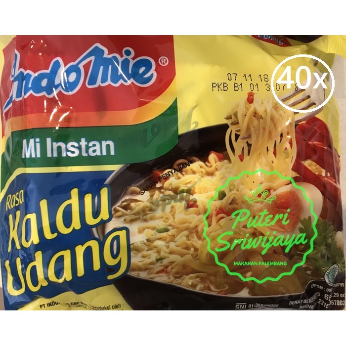 

Indomie Kaldu Udang Khas Sumatera Selatan 40x