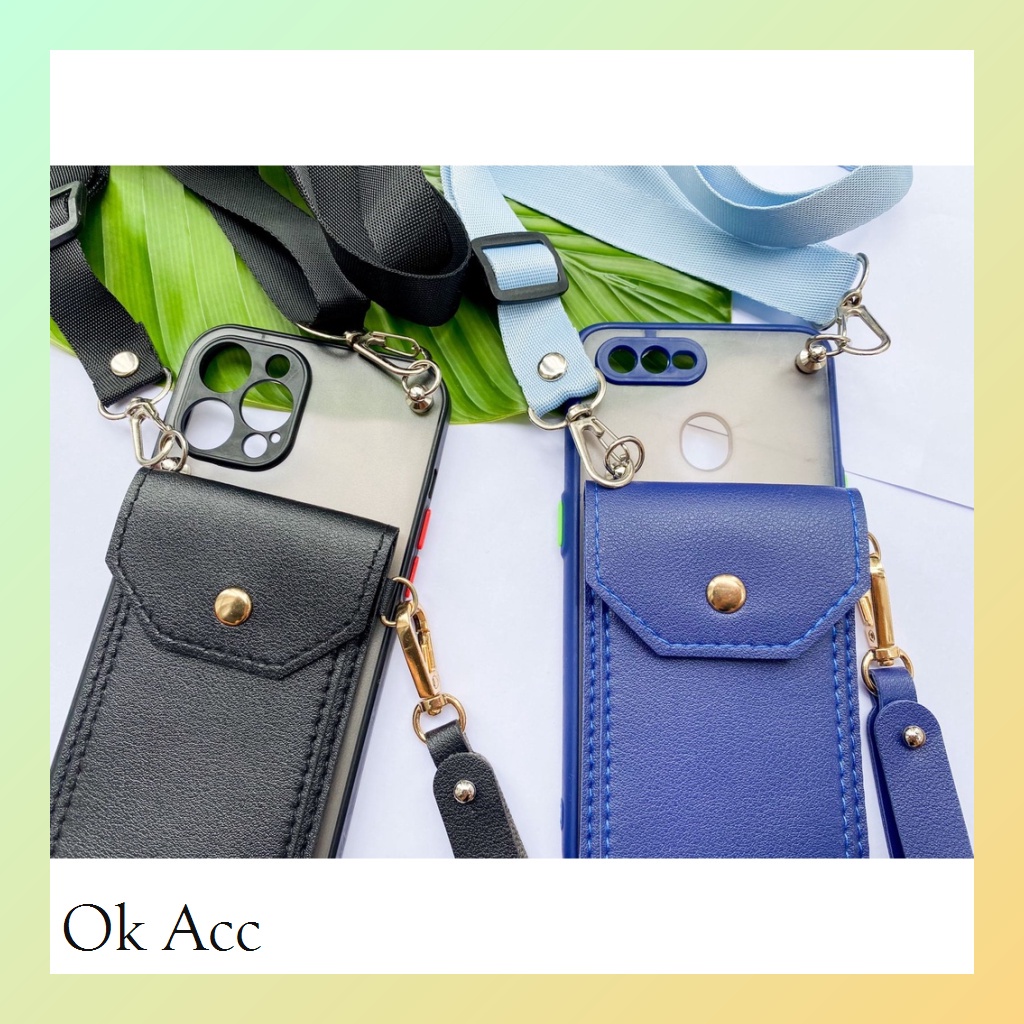 Case Tas Sling FH83 FC for Infinix HOT 8 9 10 Play 10s 10t 11 11s 12 12i Note 7 Lite 8 10 Smart 4 5 6 HD