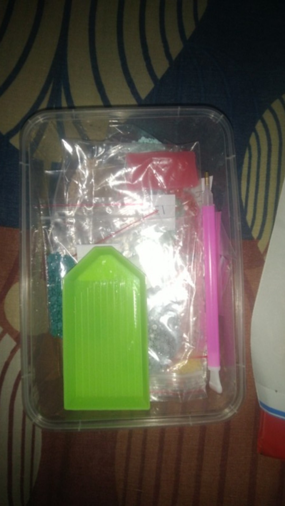 ♪5d Diy Full Drill Diamond Painting Colorful Deer Cross Stitch Embroidery