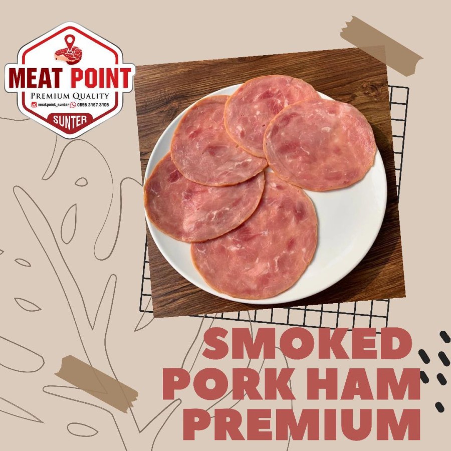 

Smoked Ham Pork (Non halal) 500 gram