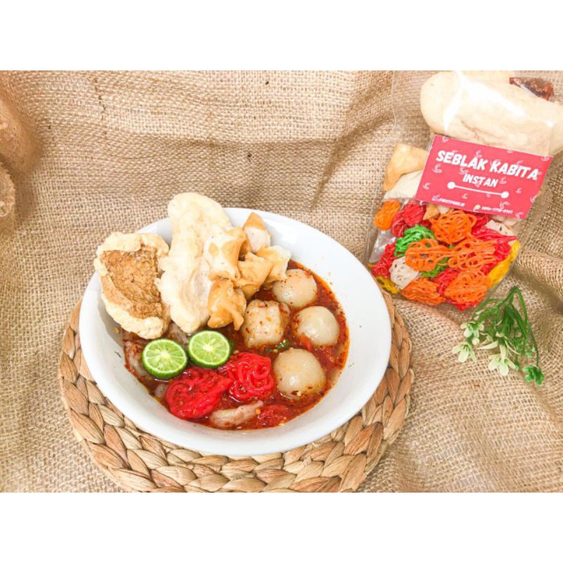 

Baso Aci Seblak Kabita Instan Isi 5 Murah Mantul