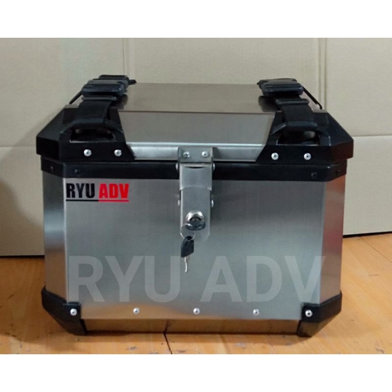 top box pannier RYU ADV stainless herline premium