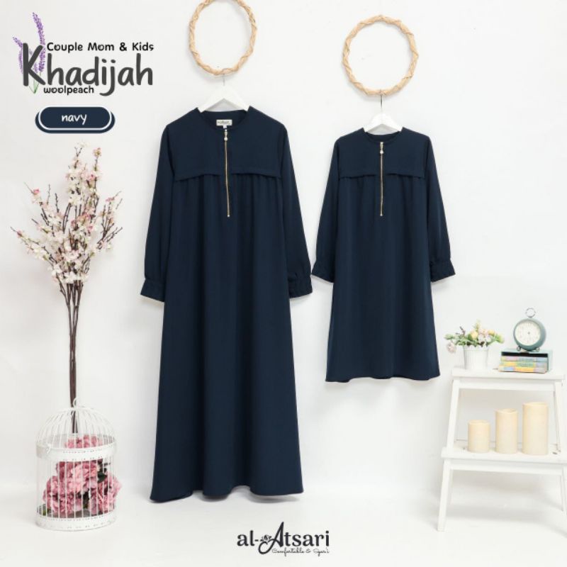 Gamis couple Khadijah Al Atsari anak 1 thn-13 thn