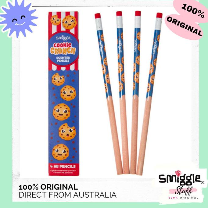 

Office & Stationery | Alat Tulis | Original Smiggle Scented Pencil Pack - Pensil Wangi | Best Seller