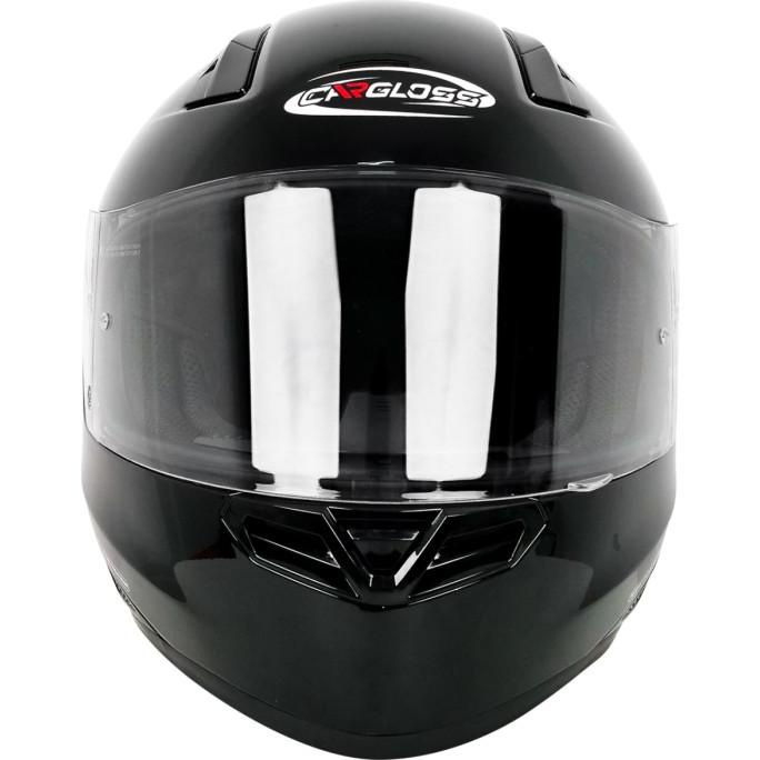 Helm Cargloss Full Face Original Helm CK CR - Deep Black Glossy