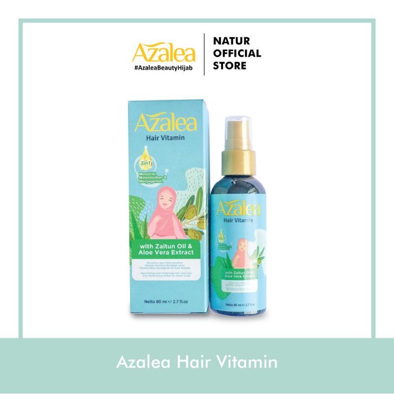 NATUR Azalea Hair Vitamin (Hijab &amp; Body Mist)