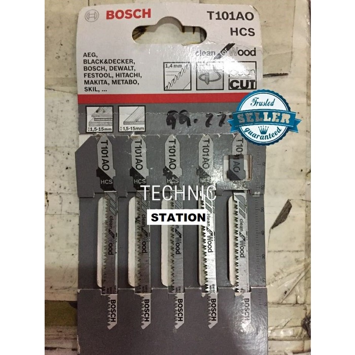 

Diskon Mata Pisau Jigsaw Bosch T101Ao (Kayu) Bagus